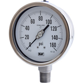 STAINLESS STEEL PRESSURE GAUGE